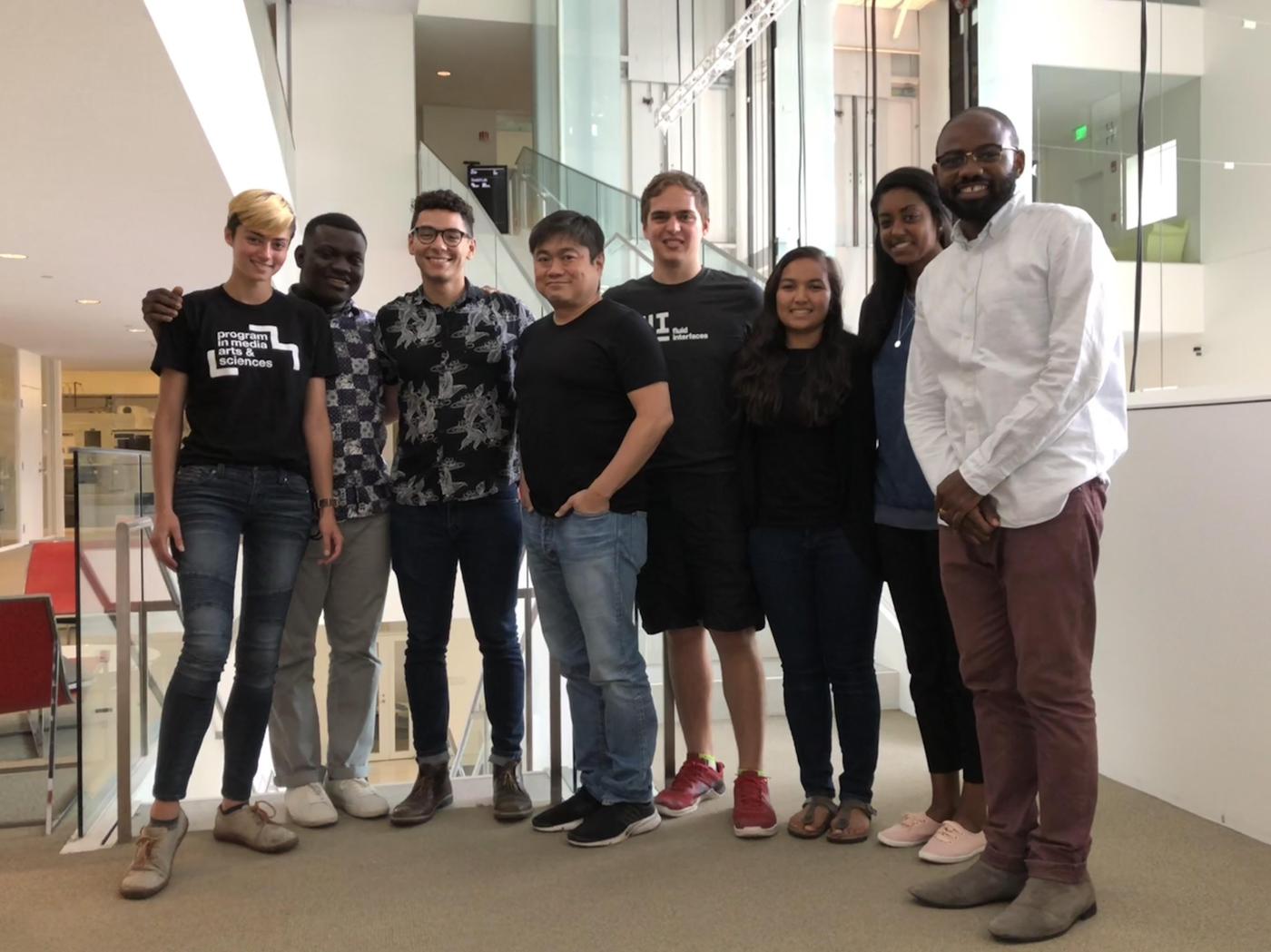 Living the Media Lab experience with the 2018 MSRP interns — MIT Media Lab