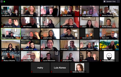 A virtual all-Lab lunch!